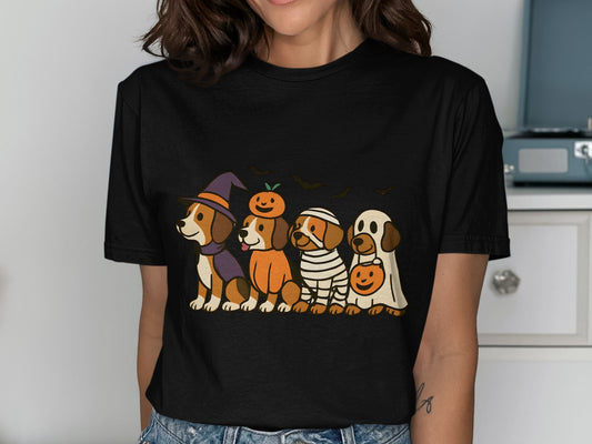 Halloween Dogs Graphic Tees for Pet Lovers product type
