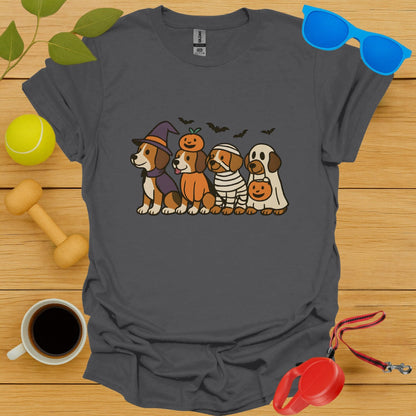 Cute Halloween Dogs in Costumes Graphic product type