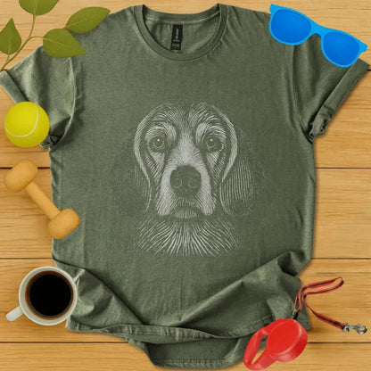 Beagle Monochrome Tee