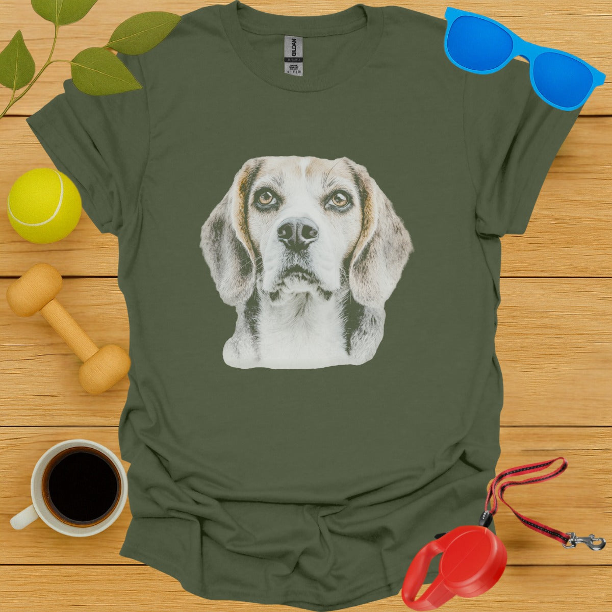 Beagle Dog Face Graphic Tshirt Perfect Product Type