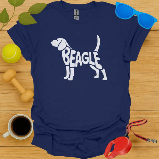 Beagle Typography Tee