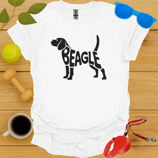 Beagle Typography Tee