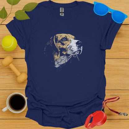 Stylish Dog Print Graphic T-shirt for Pet Lovers product