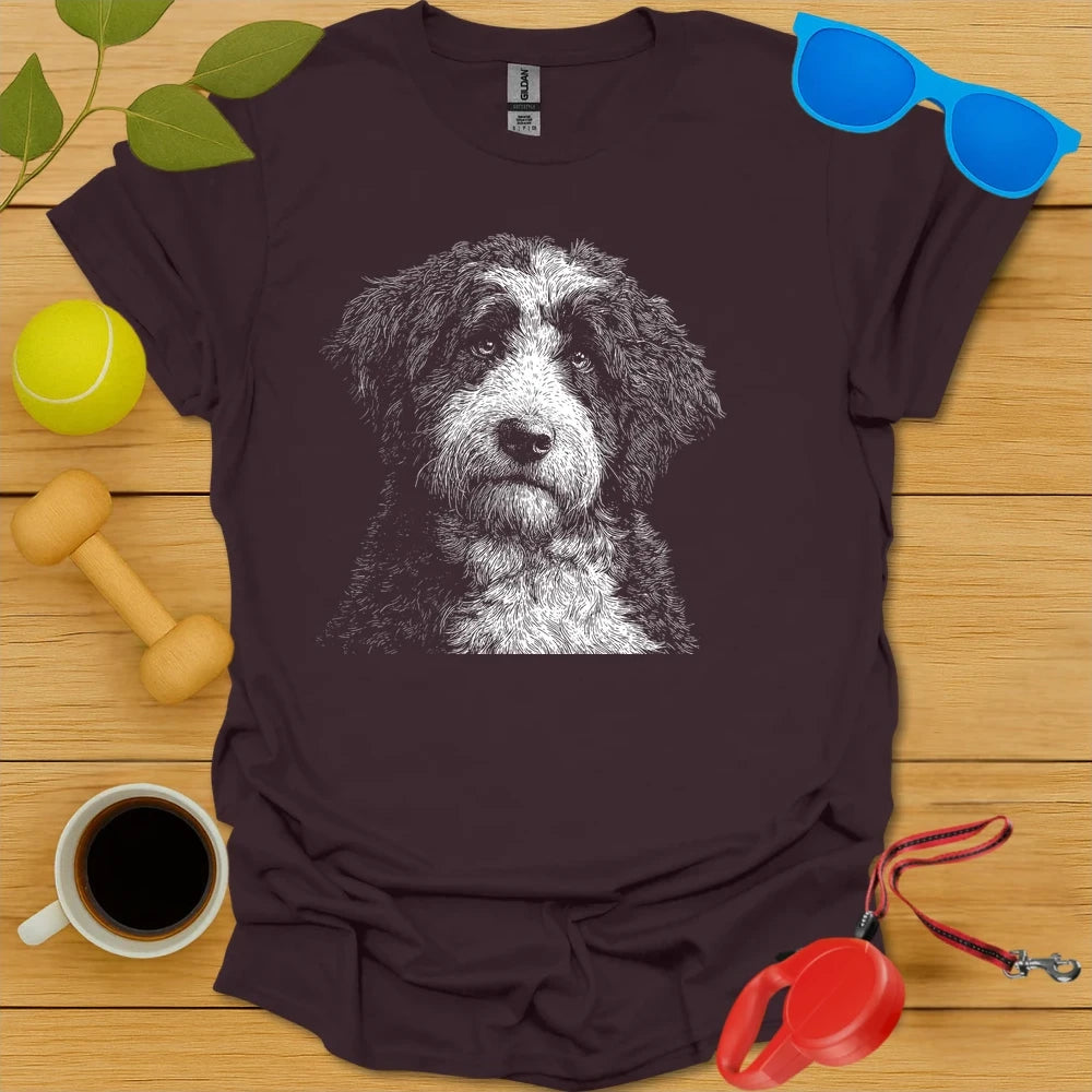 Bernedoodle Sketch Tee