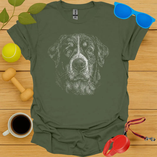 Bernese Mountain Dog Portrait Tee