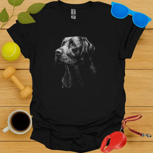 Black Lab Sketch Tee