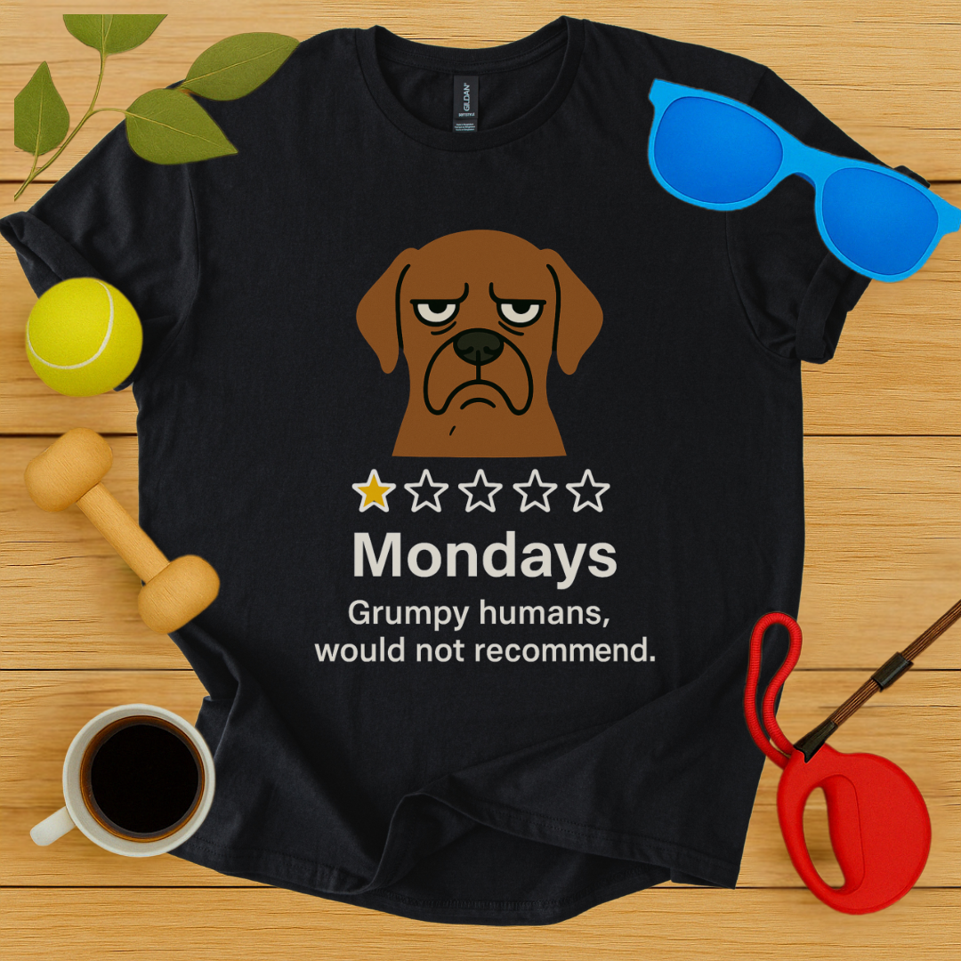 Monday's One Star Review T-Shirt - Critter Lane
