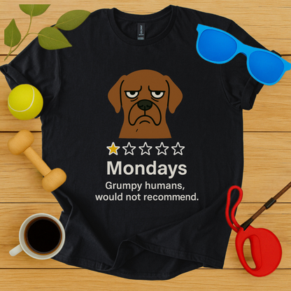 Monday's One Star Review T-Shirt - Critter Lane