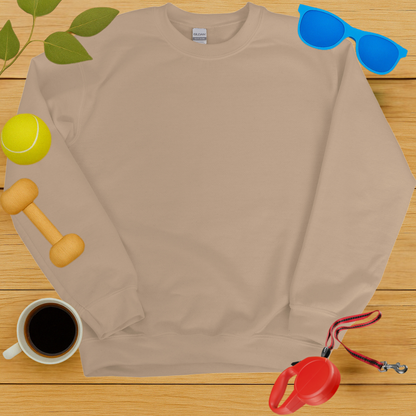 Personalized Dog Breed Ear & Name Sweatshirt-Critter Lane