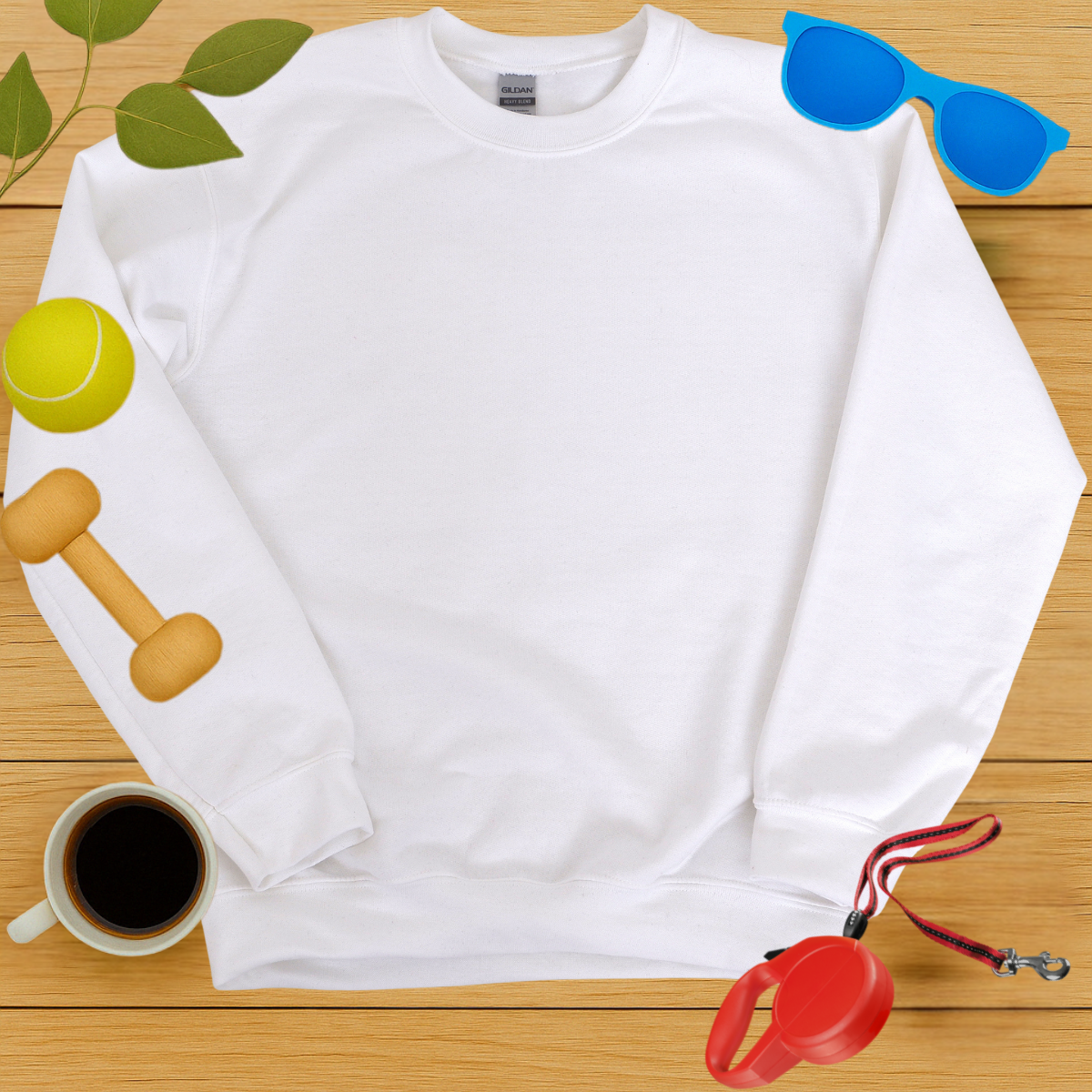 Personalized Dog Breed Ear & Name Sweatshirt-Critter Lane