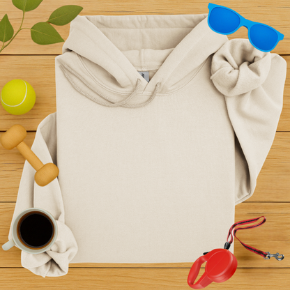 Personalized Dog Breed Ear & Name Hoodie-Critter Lane