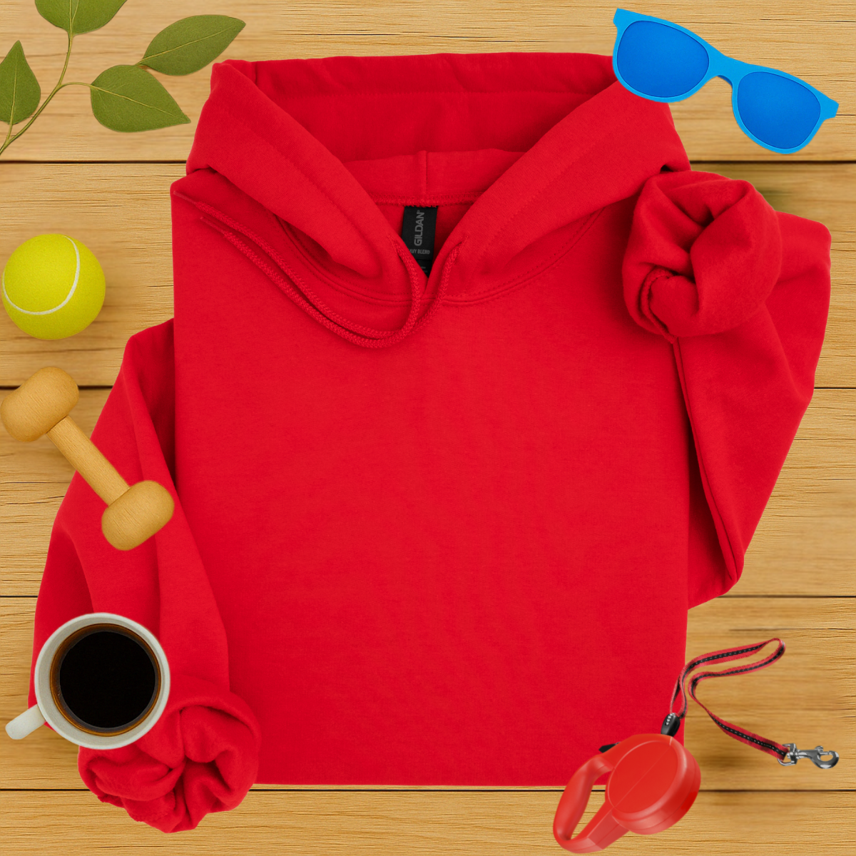 Personalized Dog Breed Ear & Name Hoodie-Critter Lane