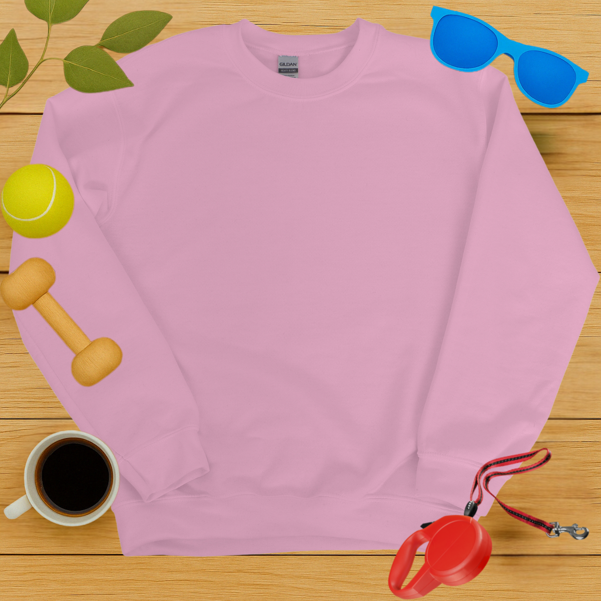 Personalized Dog Breed Ear & Name Sweatshirt-Critter Lane