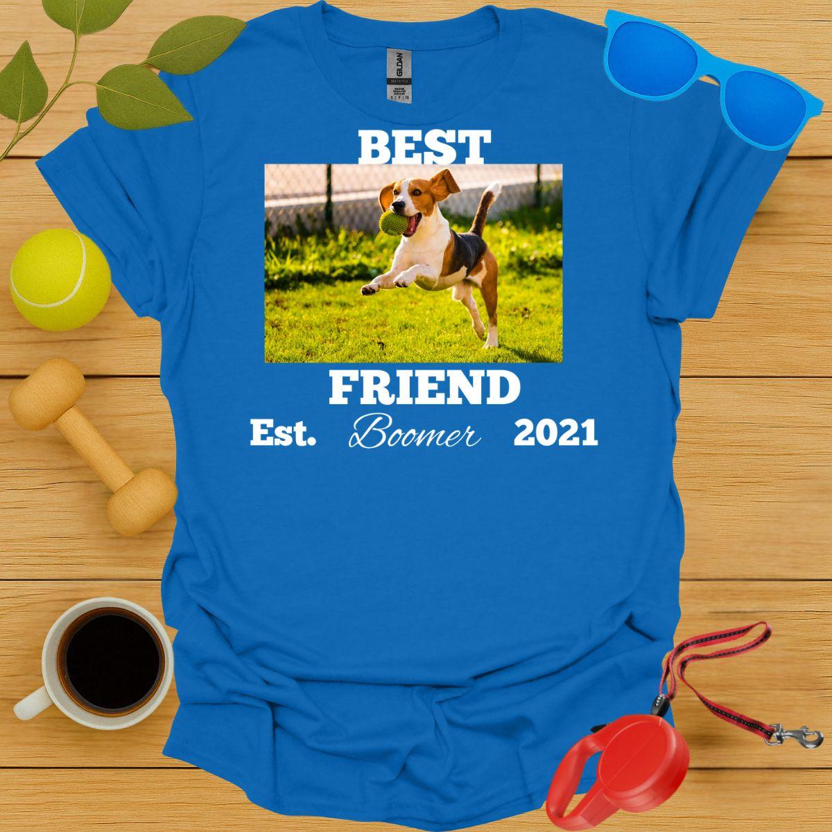 Personalized Best Friend Photo T-Shirt-Critter Lane