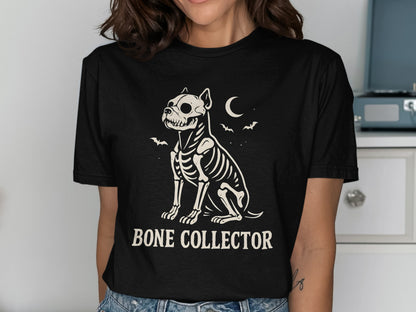 Bone Collector Skeleton Dog Halloween Shirt product type