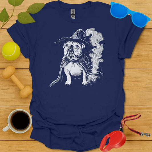 Boston English Bulldog Witch Tee