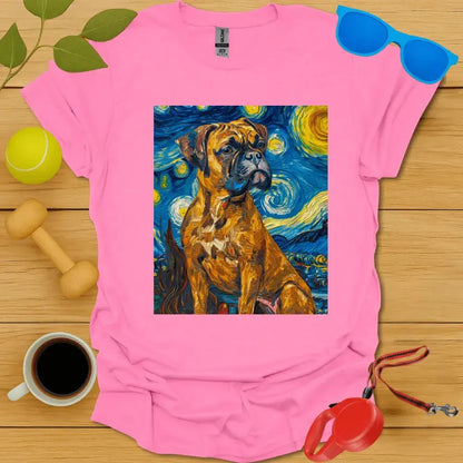 Boxer Van Gogh Portrait Tee