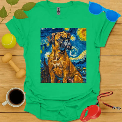 Boxer Van Gogh Portrait Tee