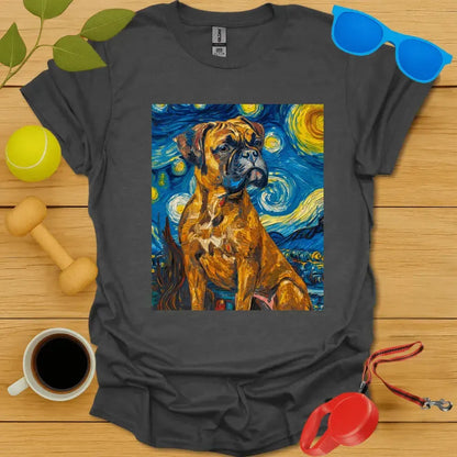 Boxer Van Gogh Portrait Tee