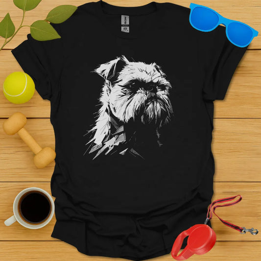 Brussels Griffon Portrait T Shirt