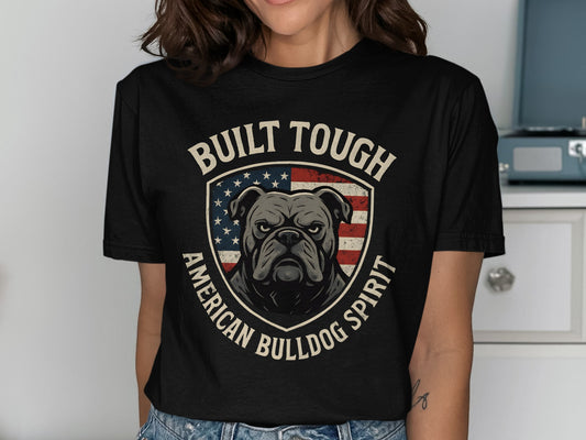 Built Tough American Bulldog Spirit T-shirt product