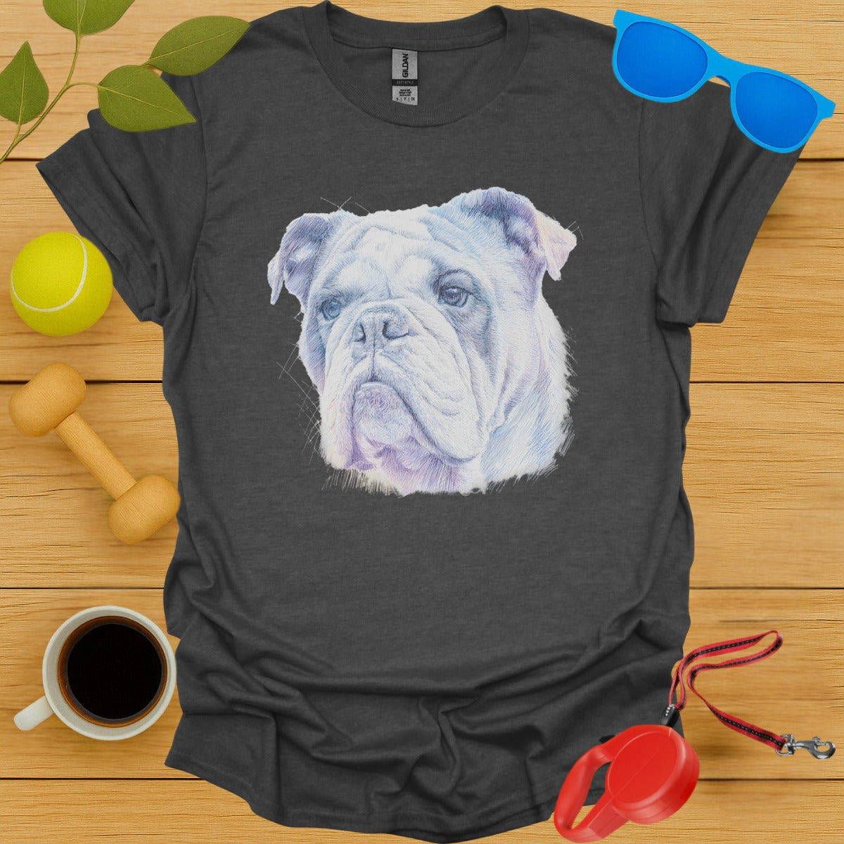 Bulldog Printed Graphic Unisex T-Shirt product