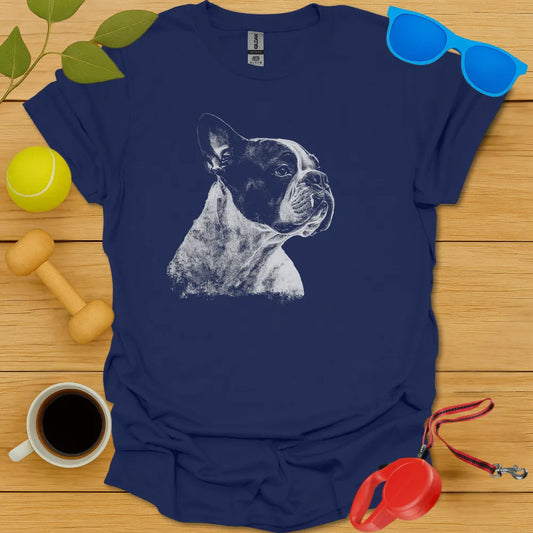 Bulldog Sketch T Shirt