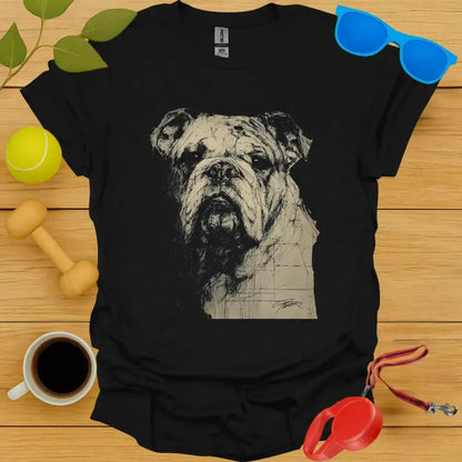 Bulldog Sketch Tee