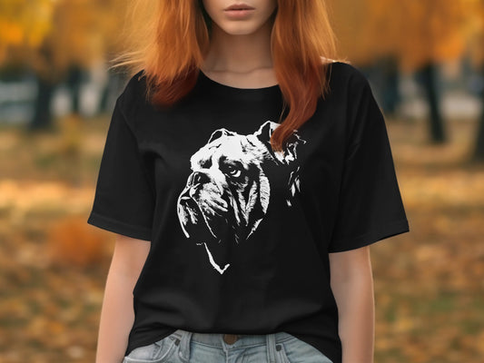 Bulldog Graphic Tee Casual Wear Fun Shirt product