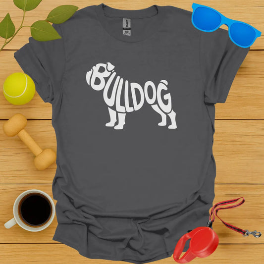 Bulldog Typography Tee