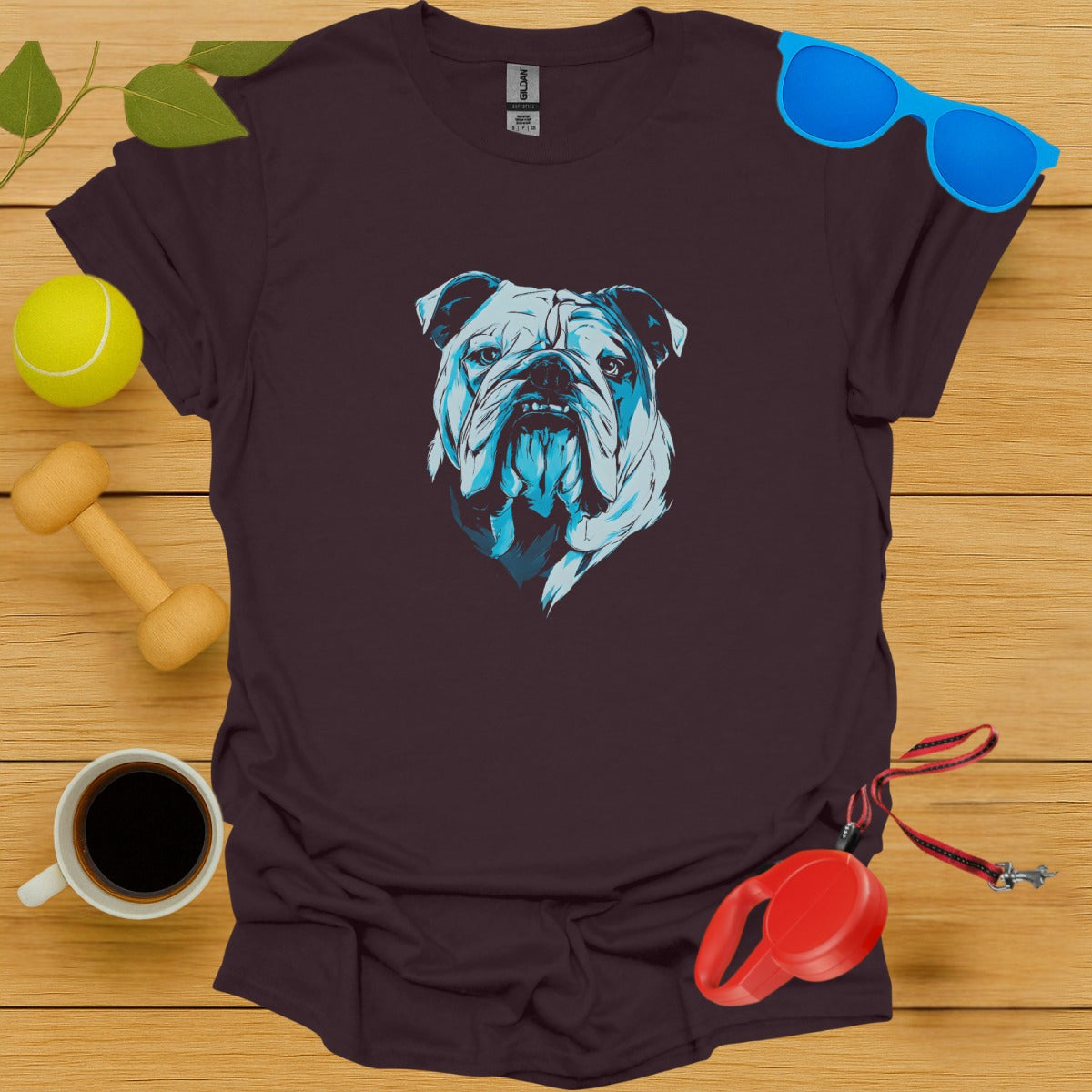 Unique Bulldog Graphic Tee Perfect Pet Lovers Product
