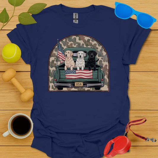 Camo & Canines Lab Tee