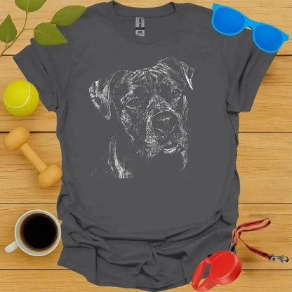 Cane Corso Monochrome Portrait Tee