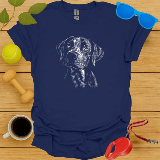 Catahoula Portrait Sketch Tee