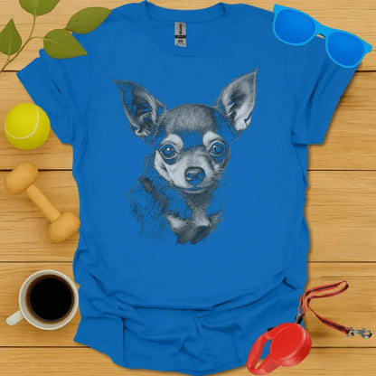 Chihuahua Monochrome Portrait Tee