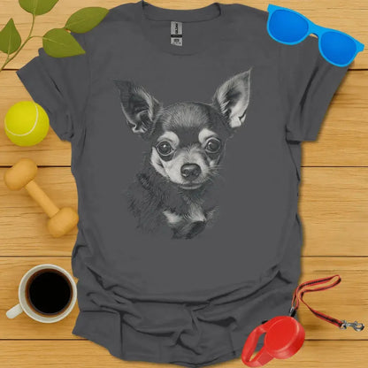 Chihuahua Monochrome Portrait Tee