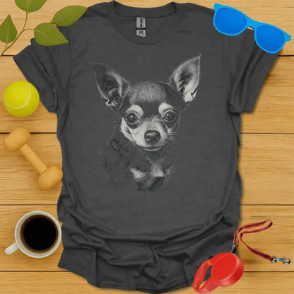Chihuahua Monochrome Portrait Tee