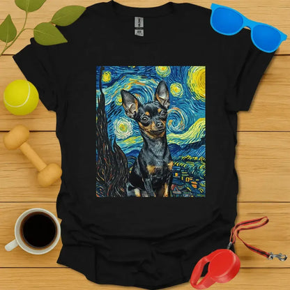 Chihuahua Van Gogh Portrait Tee