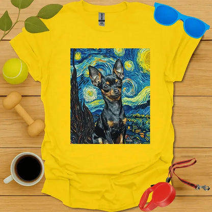 Chihuahua Van Gogh Portrait Tee