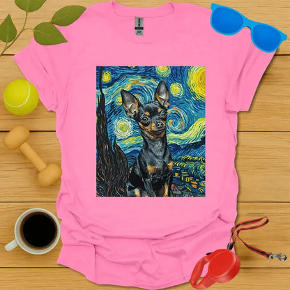 Chihuahua Van Gogh Portrait Tee
