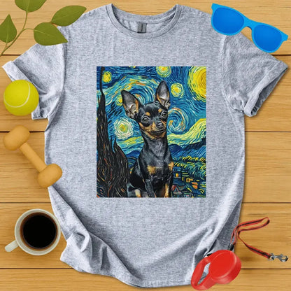 Chihuahua Van Gogh Portrait Tee