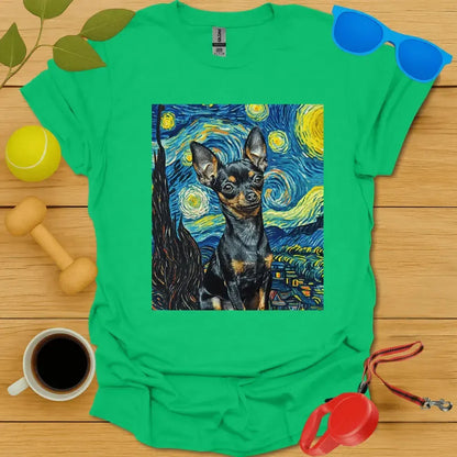 Chihuahua Van Gogh Portrait Tee