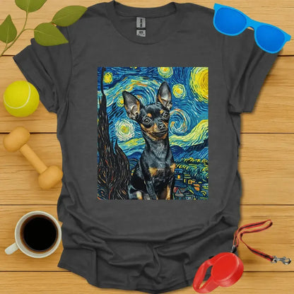 Chihuahua Van Gogh Portrait Tee
