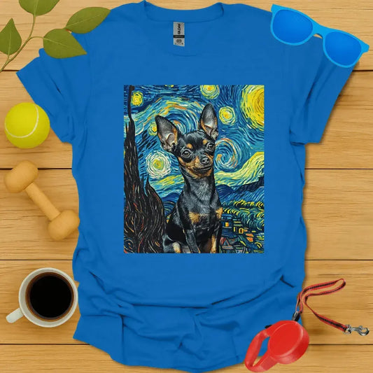 Chihuahua Van Gogh Portrait Tee