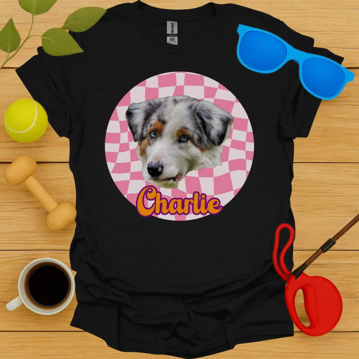 Custom Vintage Face & Name Tee