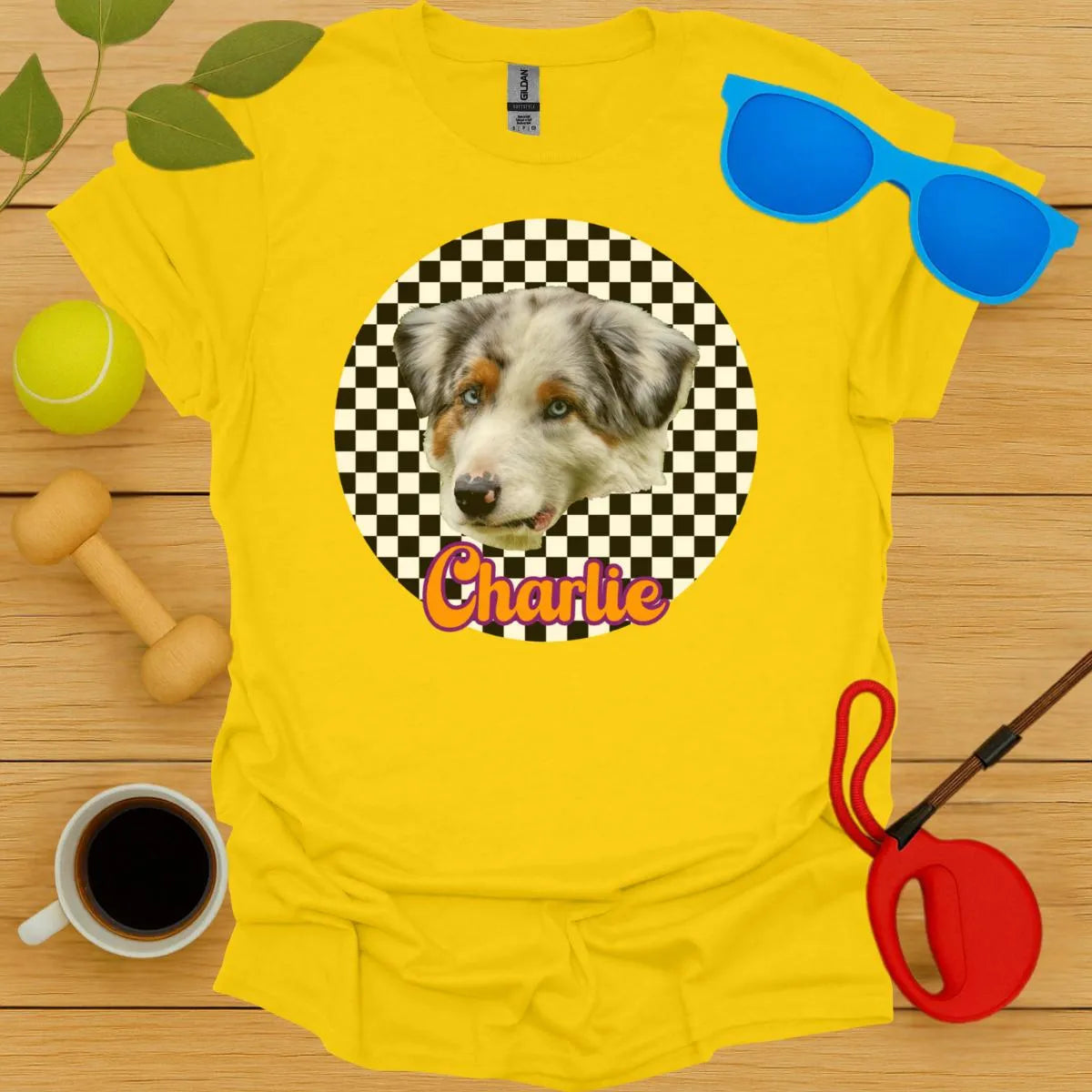 Custom Vintage Face & Name Tee