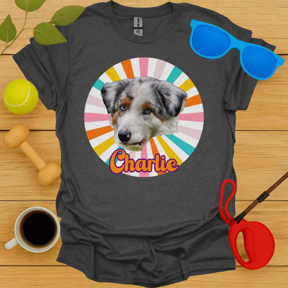 Custom Vintage Face & Name Tee