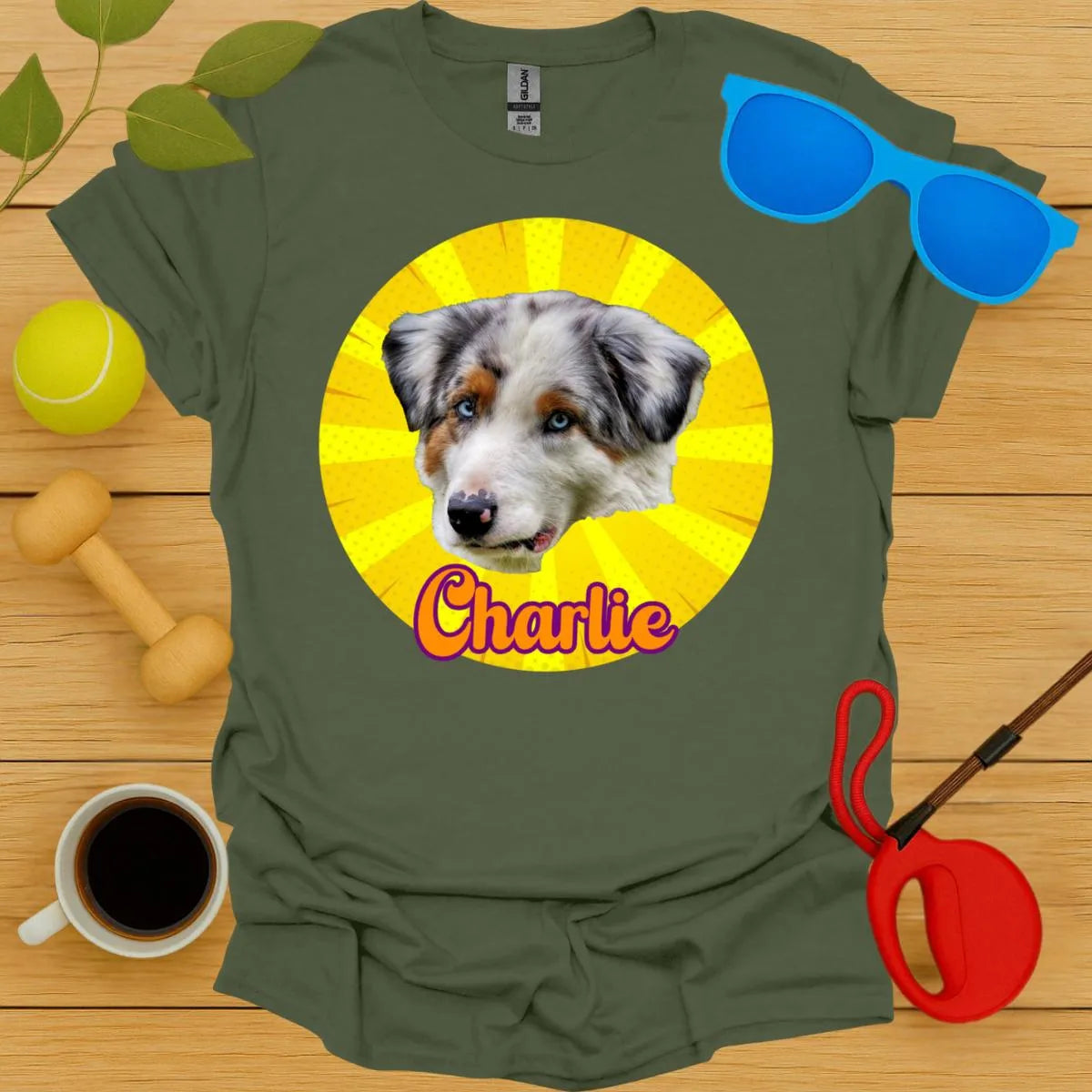 Custom Vintage Face & Name Tee