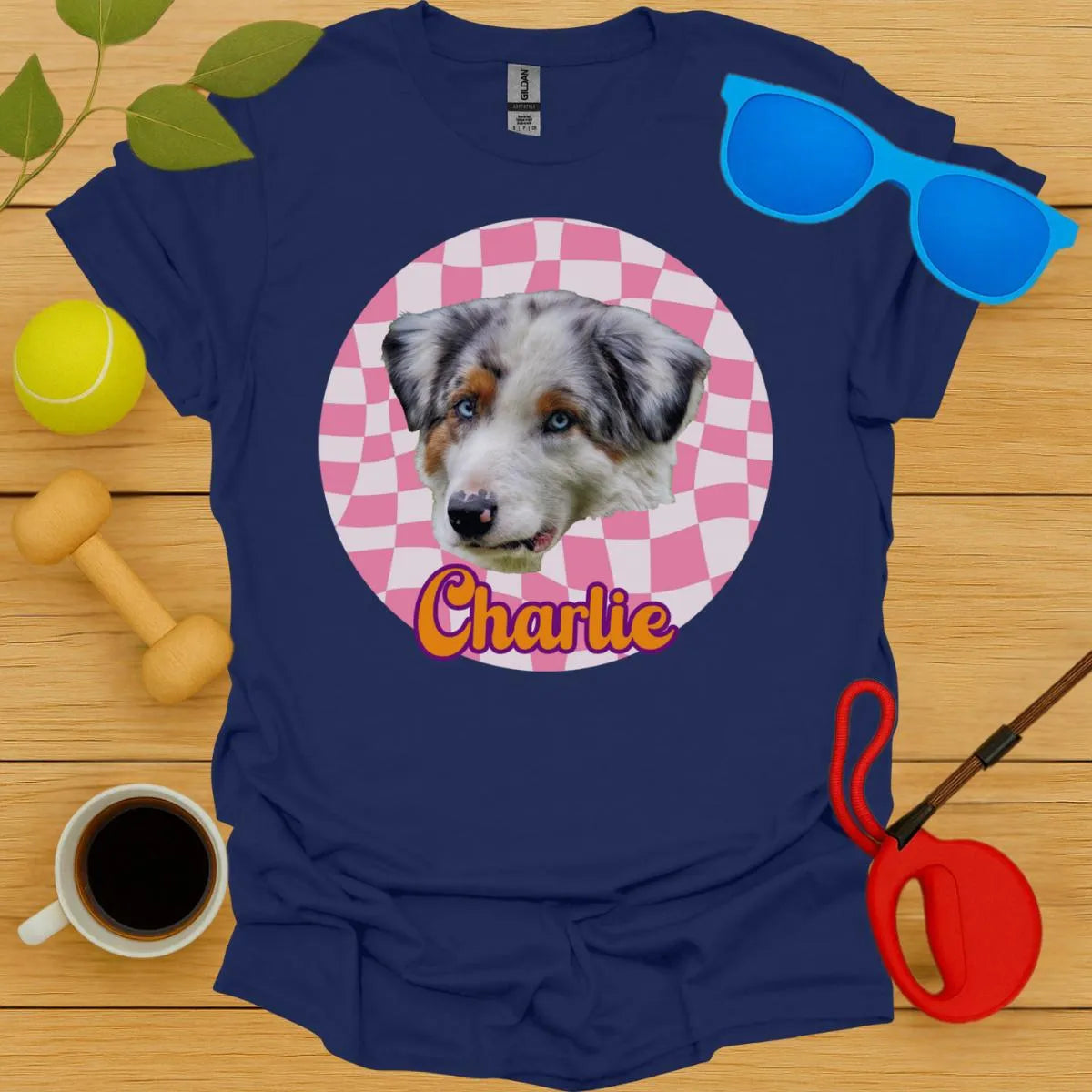 Custom Vintage Face & Name Tee