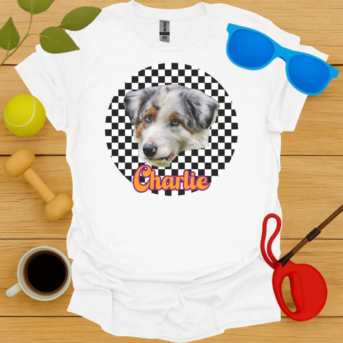 Custom Vintage Face & Name Tee